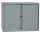 BISLEY Rollladenschrank silber 2 Fachböden 120,0 x 43,0 x 103,0 cm