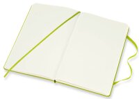 MOLESKINE Notizbuch Classic Collection flexibler Einband ca. DIN A5 liniert, hellgrün Softcover 240 Seiten, 1 St.