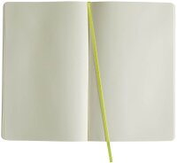 MOLESKINE Notizbuch Classic Collection flexibler Einband ca. DIN A5 blanko, hellgrün Softcover 240 Seiten, 1 St.