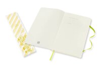 MOLESKINE Notizbuch Classic Collection flexibler Einband ca. DIN A5 blanko, hellgrün Softcover 240 Seiten, 1 St.