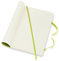 MOLESKINE Notizbuch Classic Collection flexibler Einband ca. DIN A5 blanko, hellgrün Softcover 240 Seiten, 1 St.