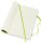 MOLESKINE Notizbuch Classic Collection flexibler Einband ca. DIN A5 blanko, hellgrün Softcover 240 Seiten, 1 St.