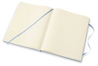 MOLESKINE Notizbuch Classic Collection fester Einband ca. DIN A4 blanko, hortensienblau Hardcover 192 Seiten, 1 St.