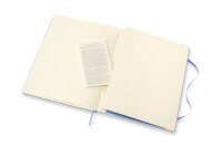MOLESKINE Notizbuch Classic Collection fester Einband ca. DIN A4 blanko, hortensienblau Hardcover 192 Seiten, 1 St.
