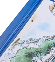 BRUNNEN Schnellhefter Kunststoff dunkelblau DIN A4...