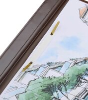 BRUNNEN Schnellhefter Kunststoff braun DIN A4...
