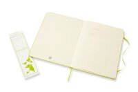 MOLESKINE Notizbuch Classic Collection fester Einband ca. DIN A4 blanko, hellgrün Hardcover 192 Seiten, 1 St.