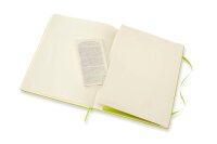 MOLESKINE Notizbuch Classic Collection fester Einband ca. DIN A4 blanko, hellgrün Hardcover 192 Seiten, 1 St.