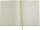 MOLESKINE Notizbuch Classic Collection fester Einband ca. DIN A4 blanko, hellgrün Hardcover 192 Seiten, 1 St.