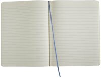 MOLESKINE Notizbuch Classic Collection flexibler Einband ca. DIN A4 liniert, hortensienblau Softcover 192 Seiten, 1 St.