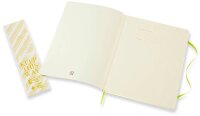 MOLESKINE Notizbuch Classic Collection flexibler Einband ca. DIN A4 blanko, hellgrün Softcover 192 Seiten, 1 St.