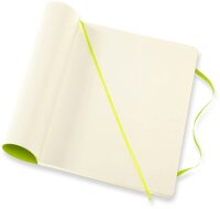 MOLESKINE Notizbuch Classic Collection flexibler Einband ca. DIN A4 blanko, hellgrün Softcover 192 Seiten, 1 St.