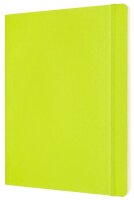 MOLESKINE Notizbuch Classic Collection flexibler Einband ca. DIN A4 blanko, hellgrün Softcover 192 Seiten, 1 St.