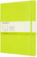 MOLESKINE Notizbuch Classic Collection flexibler Einband ca. DIN A4 blanko, hellgrün Softcover 192 Seiten, 1 St.