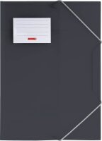 BRUNNEN Sammelmappe FACT!pp DIN A4 grau transparent, 1 St.