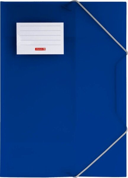 BRUNNEN Sammelmappe FACT!pp DIN A4 blau transparent, 1 St.