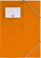 BRUNNEN Sammelmappe FACT!pp DIN A4 orange transparent, 1 St.
