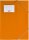 BRUNNEN Sammelmappe FACT!pp DIN A4 orange transparent, 1 St.