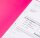 BRUNNEN Schnellhefter FACT!pp Kunststoff pink transluzent DIN A4, 1 St.