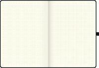 BRUNNEN Notizbuch KOMPAGNON DIN A4 punktkariert, schwarz Hardcover 192 Seiten, 1 St.