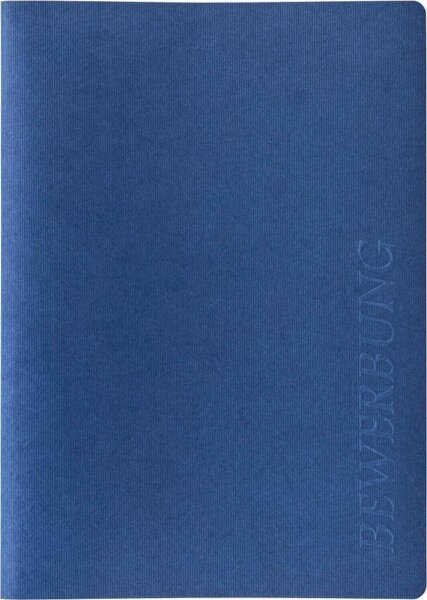 BRUNNEN Bewerbungsmappe Lines DIN A4 blau, 1 St.