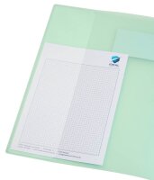 BRUNNEN Schnellhefter FACT!pp Kunststoff mint transluzent DIN A4, 1 St.