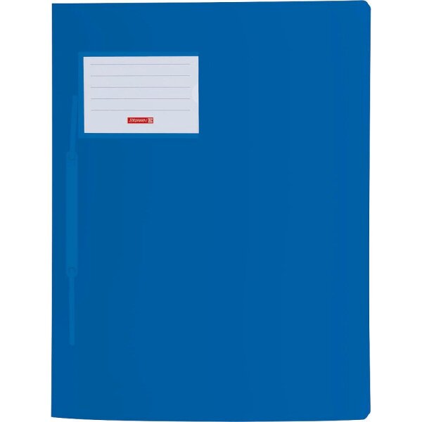 BRUNNEN Schnellhefter FACT!pp Kunststoff blau transluzent DIN A4, 1 St.