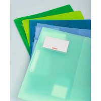 BRUNNEN Schnellhefter FACT!pp Kunststoff blau transluzent...