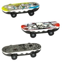 BRUNNEN Radiergummi Skateboard farbsortiert, 1 St.