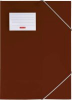 BRUNNEN Sammelmappe FACT!pp DIN A4 braun transparent, 1 St.