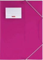 BRUNNEN Sammelmappe FACT!pp DIN A4 pink transparent, 1 St.