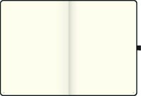 BRUNNEN Notizbuch KOMPAGNON DIN A4 blanko, schwarz Hardcover 192 Seiten, 1 St.