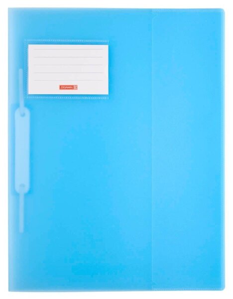 BRUNNEN Schnellhefter FACT!pp Kunststoff hellblau DIN A4, 1 St.