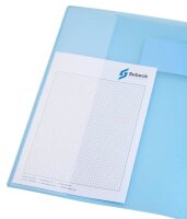 BRUNNEN Schnellhefter FACT!pp Kunststoff hellblau DIN A4, 1 St.