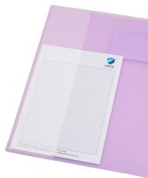 BRUNNEN Schnellhefter FACT!pp Kunststoff violett pastell transluzent DIN A4, 1 St.