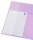 BRUNNEN Schnellhefter FACT!pp Kunststoff violett pastell transluzent DIN A4, 1 St.