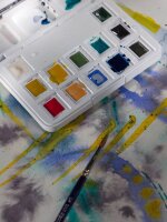 van Gogh Pocket Box Muted Colours Wasserfarbkasten 12 Farben