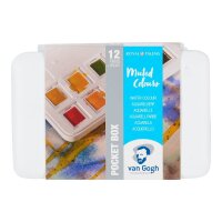 van Gogh Pocket Box Muted Colours Wasserfarbkasten 12 Farben