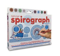 BOTI Malschablonen-Set Spirograph Starterkit farbsortiert