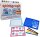 BOTI Malschablonen-Set Spirograph Starterkit farbsortiert