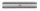 M + R Lineal 20,0 cm, silber