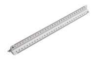 M + R Dreikantmaßstab 30,0 cm, weiß