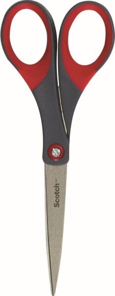 Scotch Schere 1447 grau-rot 18,0 cm