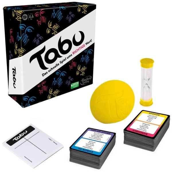 Hasbro Tabu Kartenspiel, 1 St.