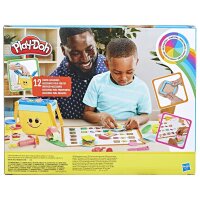 Play-Doh Knete Picknick-Korb farbsortiert, 6 Farben (4x je 56,0 g und 2x 28,0 g) & Zubehör