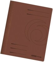 herlitz Schnellhefter easy orga Karton braun DIN A4, 10 St.