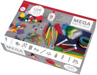 Rayher Bastelset Mega-Bastelbox mehrfarbig