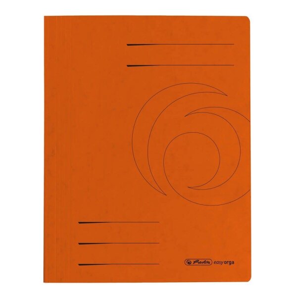 herlitz Schnellhefter Quality Karton orange DIN A4, 1 St.