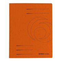 herlitz Schnellhefter Quality Karton orange DIN A4, 1 St.