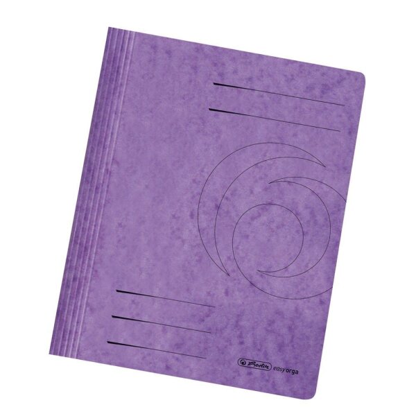 herlitz Schnellhefter Quality Karton violett DIN A4, 1 St.